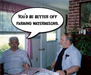 Watermelon farmer